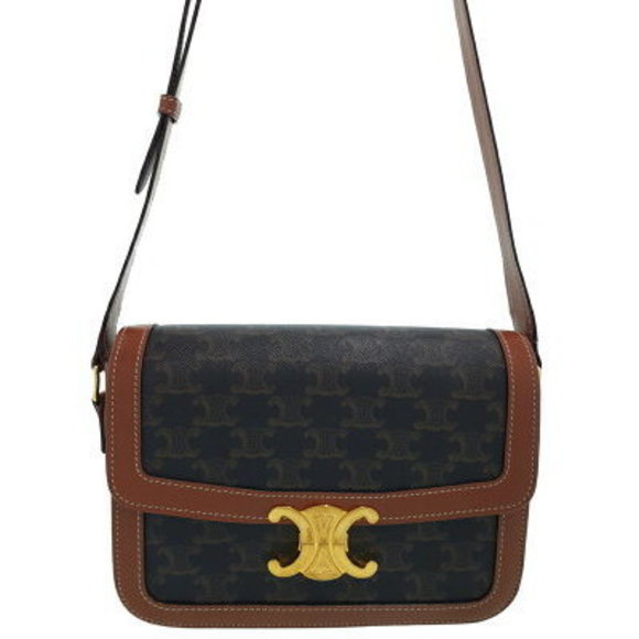 Celine Triomphe Bag Shoulder Bag - Picture 1 of 8